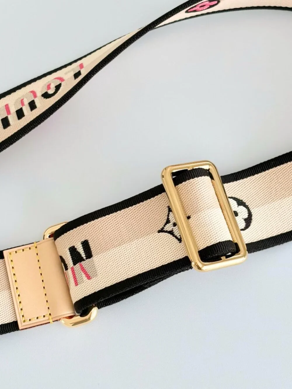 NEW Louis Vuitton Bandoulière Strap - LV Jacquard Crossbody Shoulder Strap